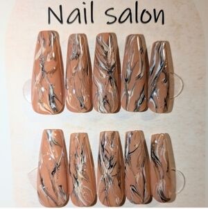Handcrafted Custom Press On Nails Sz Small